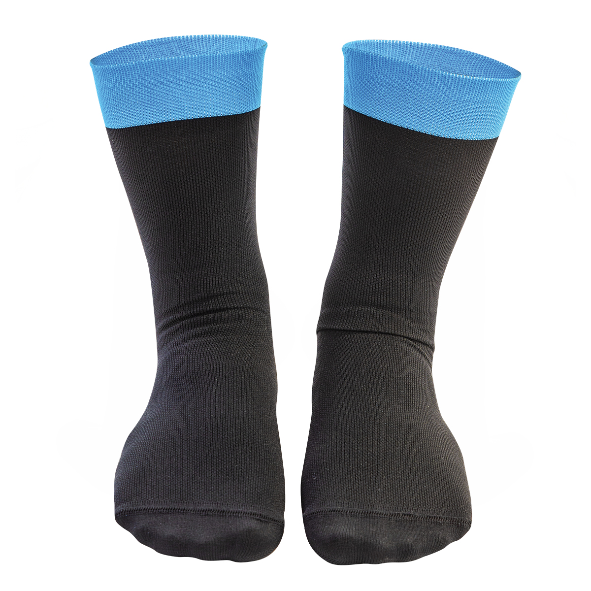 Threeface blue cycling socks for cyclist by Belvedere Riccione